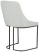 Crown Mark Verano Gray Upholstered Dining Side Chair-3