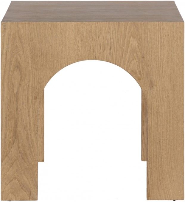 Meridian Furniture Arch Natural Oak End Table-1