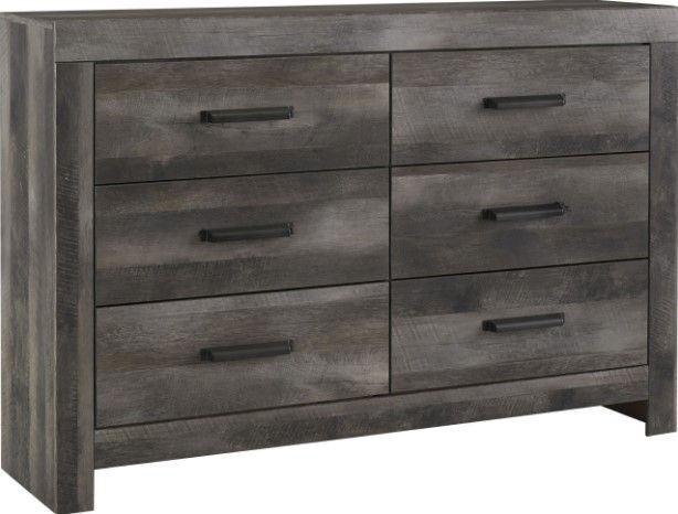 Signature Design by Ashley® Wynnlow 4-Piece Gray Queen Panel Bed Set-2