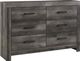 Signature Design by Ashley® Wynnlow 4-Piece Gray Queen Panel Bed Set-2