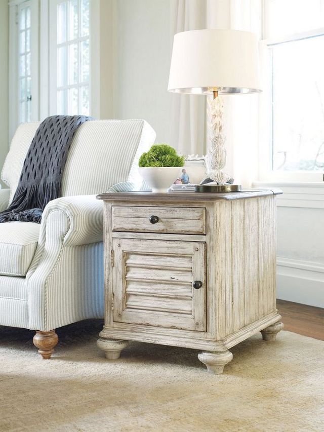 Kincaid® Weatherford Cornsilk Chairside Table-3