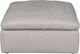 Moe's Home Collection Terra Condo Light Grey Ottoman-1
