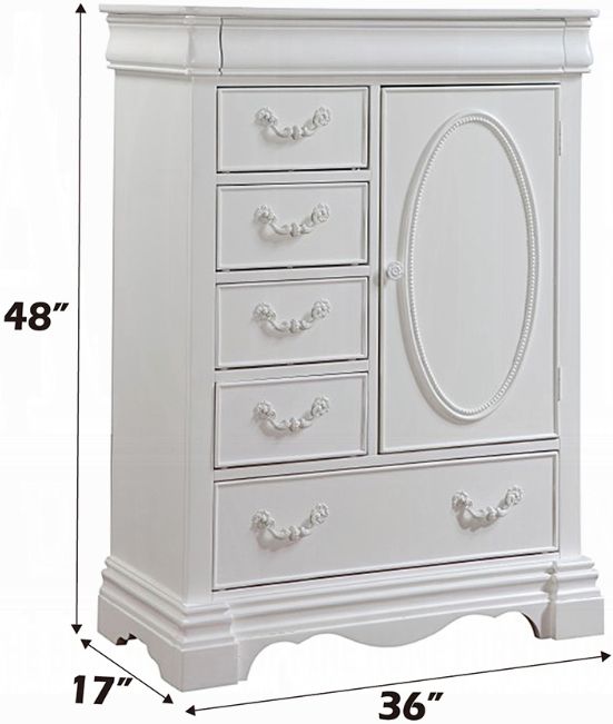 ACME Furniture Estrella White Chest-2