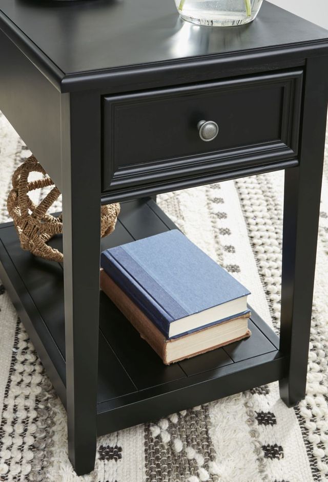 Signature Design by Ashley® Beckincreek Black End Table-2