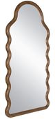 A & B Home Brown Arch Mirror-0