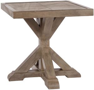 Signature Design by Ashley® Beachcroft Beige Outdoor Square End Table