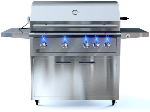 XO 73" Stainless Steel Outdoor Grill Cart-1