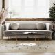 TOV Furniture Sariah Alabaster Velvet Sofa-4