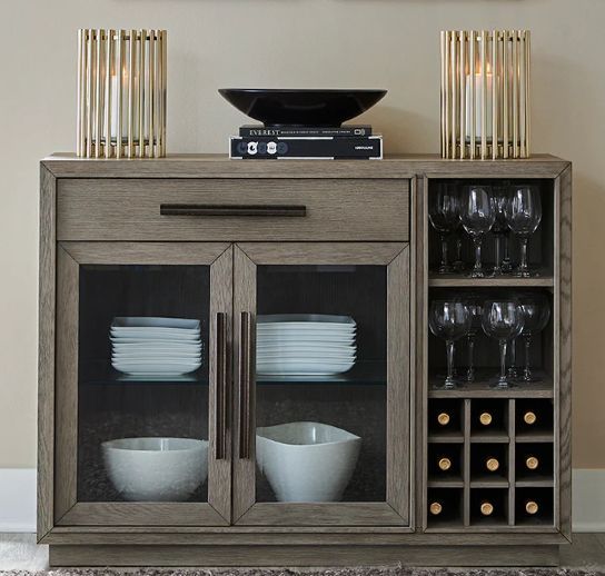Parker House® Pure Modern Moonstone Dining Multi-Functional Server-1