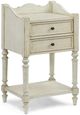 Null Furniture 6618 Rustic White Gallery Table-0