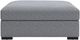 Benchcraft® Bealton Pepper/Salt Oversized Accent Ottoman-2