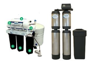 Envirotec Premier Water Softener System and 6-Stage Reverse Osmosis System