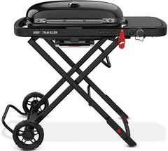 Weber® Grills® Traveler Stealth Edition Single Burner Black Portable Liquid Propane Gas Grill
