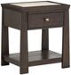 Magnussen Home® Tauren Coffee Bean Brown Open Nightstand-0
