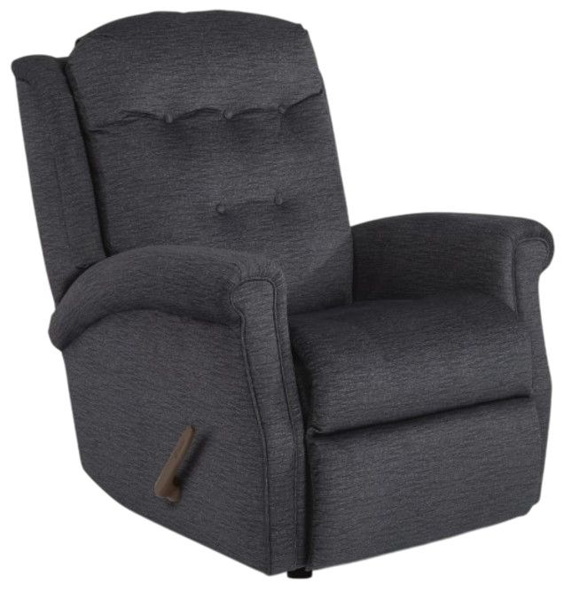 Flexsteel® Minnie Navy Rocking Recliner-0