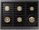 Dacor® 36" Graphite Stainless Natural Gas RangeTop-3