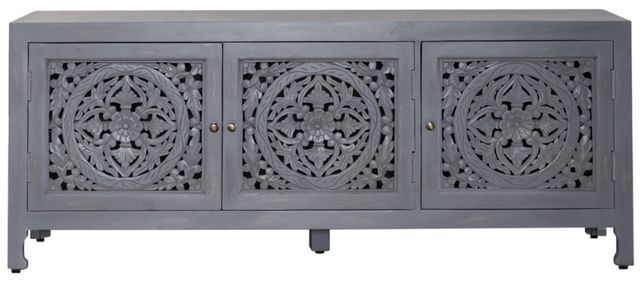Liberty Furniture Marisol Soft Wash Gray Accent TV Stand-2