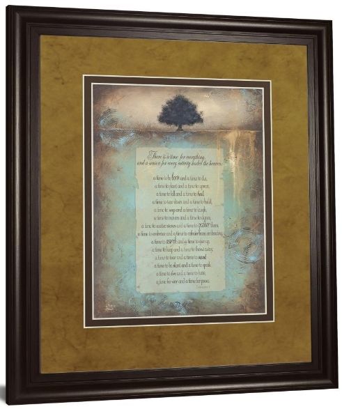Classy Living Brit Hallowell Time For Everything 34"W Wall Art-3