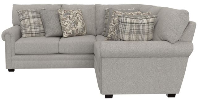 Jackson Furniture Livingston 2-Piece Linen Curved Sectional-3