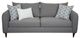 Porter International Designs Paros Graphite Sofa-1