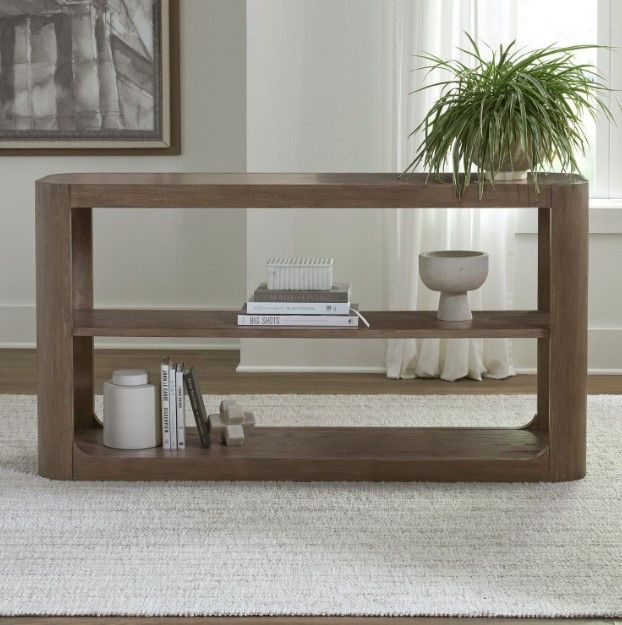 Liberty Furniture South Bend Burnished Clay Sofa Table-1