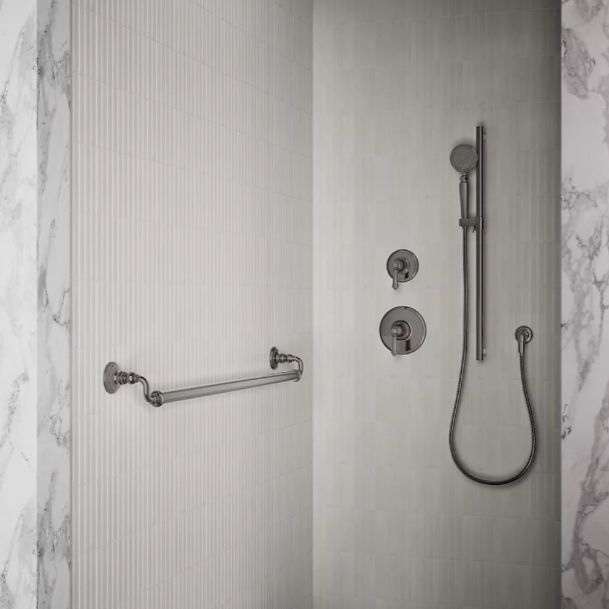 KOHLER® Artifacts® Vibrant Titanium 42" Grab Bar-3