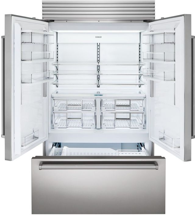 Sub-Zero® Classic Series 48" 28.9 Cu. Ft. Panel Ready French Door Refrigerator with Internal Water Dispenser-1