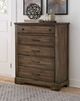 Artisan & Post by Vaughan-Bassett Cool Rustic Mink Chest-1