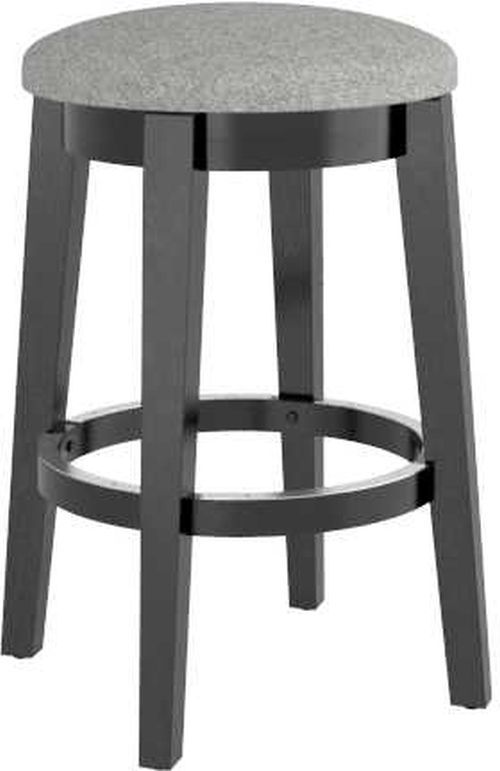 Canadel® Gourmet Peppercorn Washed Upholstered Fixed Stool-0