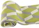 A & B Home Cashmere Beige/Gray/Green Throw Blanket -1