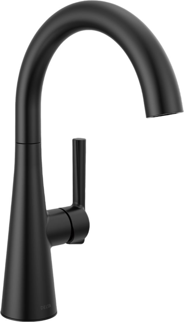 Delta Other Matte Black Single Handle Bar/Preparation Faucet-0