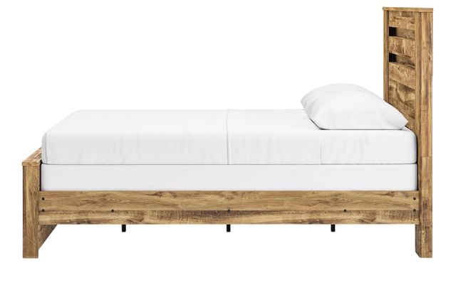 Signature Design by Ashley® Maystonna Brown King Panel Bed-4