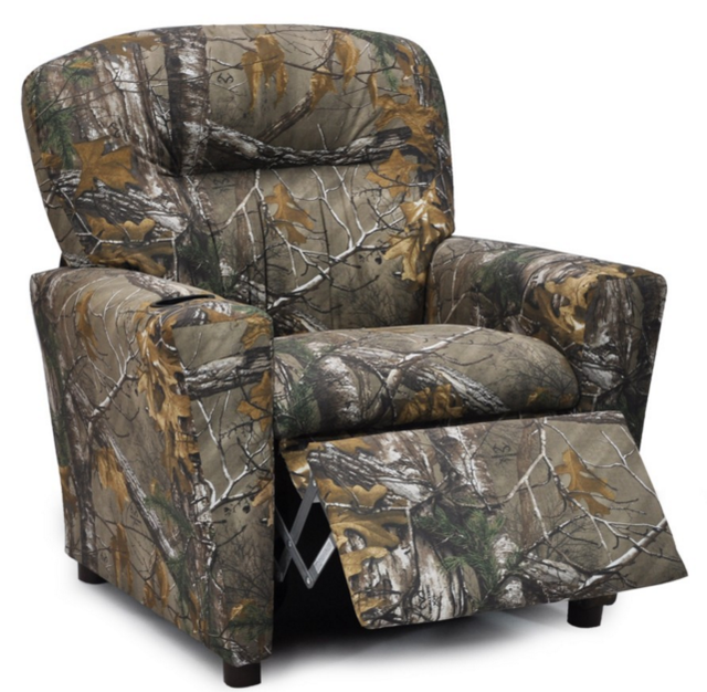 Kidz World Real Tree Living Room Youth Recliners-0