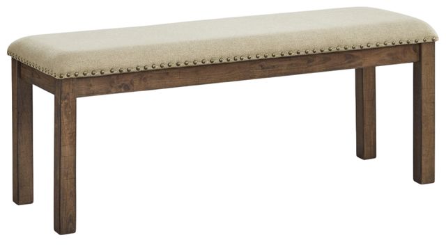 Signature Design by Ashley® Moriville Beige Upholstered Bench-0