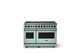Viking® 7 Series 48'' Splash Sealed Burner Pro Style Dual Fuel Range-0