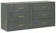 VIG Furniture Modrest Manchester Brass/Dark Gray Dresser-0