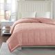 Olliix by Madison Park Blush All Season Hypoallergenic Microfiber Down Alternative Twin Windom Blanket-3