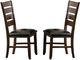 Homelegance® Ameillia Black/Dark Oak Side Chair-3