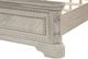 Bernards Coventry Beige/Gray Upholstered Queen Panel Bed-1