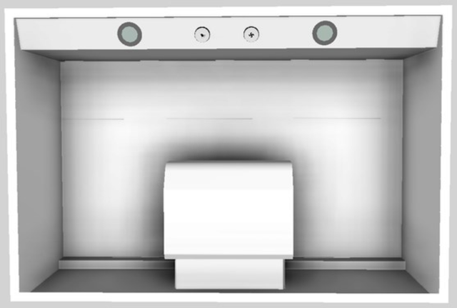 Vent-A-Hood® 36" White Wall Mounted Range Hood-3