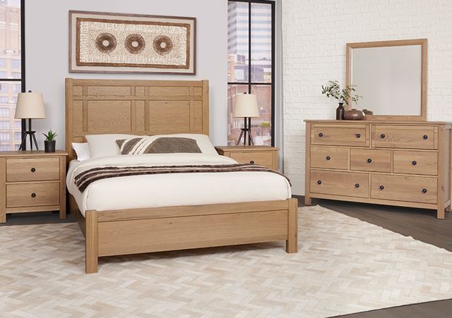 Artisan & Post by Vaughan-Bassett Customizable 120 Custom Express Queen Architectural Panel Bed-1