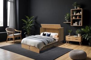 Cottage Creek Furniture Oakcrest Sleep Chest with Mattress and USB