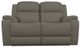 La-Z-Boy® Dorian Smoke Power Reclining Loveseat with Headrest-1