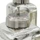 A & B Home 4-Piece Silver Glass Jar Set-2