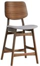 New Classic® Home Furnishings Oscar Gray/Walnut Counter Stool-0