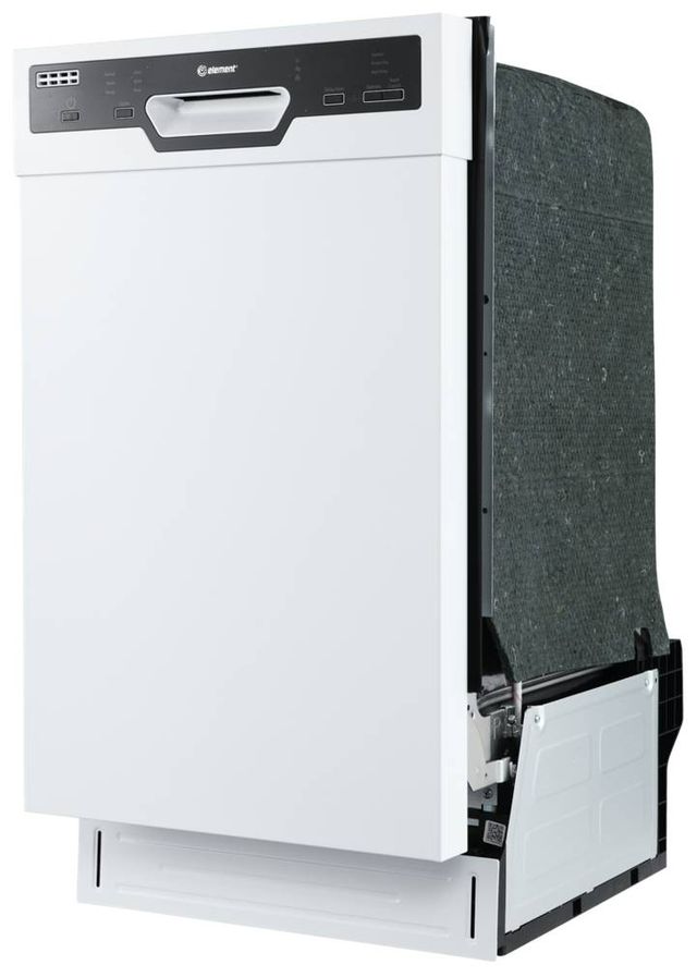 Element® 18" White Front Control Built-In Dishwasher-2