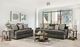 Furniture of America® Holborn Gray Loveseat-1