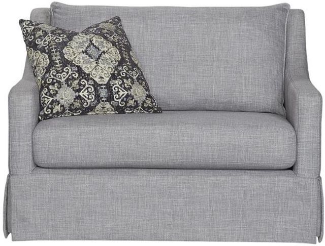 Bernards Citrus Heights Gray Pioneer Chair and a Half-2