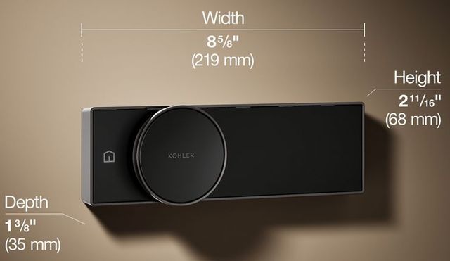KOHLER® Anthem® Vibrant Titanium Digital Control-2