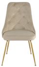 Mazin Furniture Plumeria Beige Dining Side Chair -1
